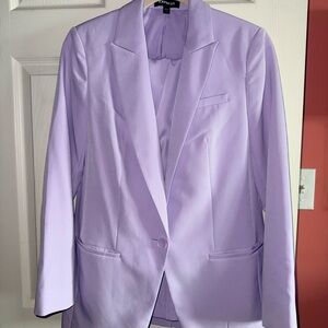 Express Lilac Women's Blazer and Pant set